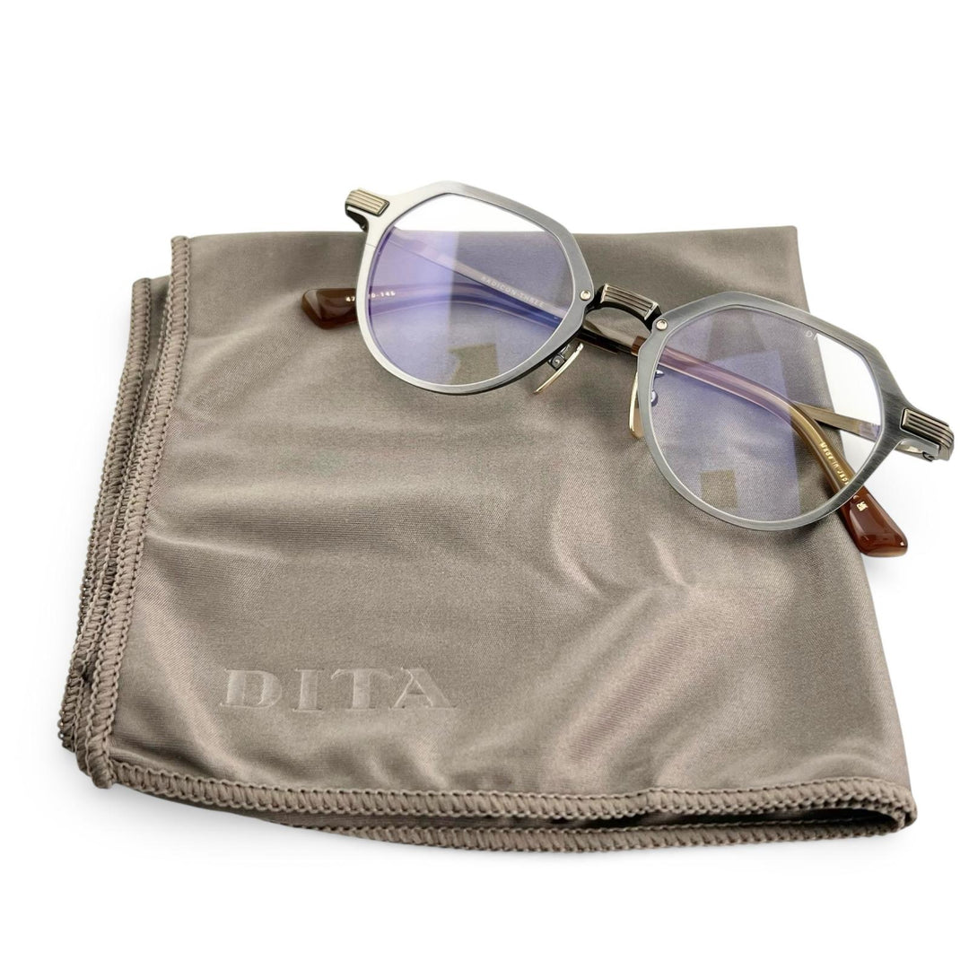 Excellent DITA Glasses RADICON-THREE Boston Cancer metallic mens DTX186