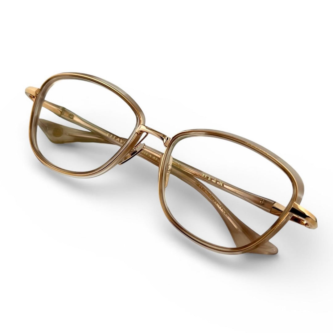 Excellent DITA Glasses LITAVU Pink gold Women DTX444