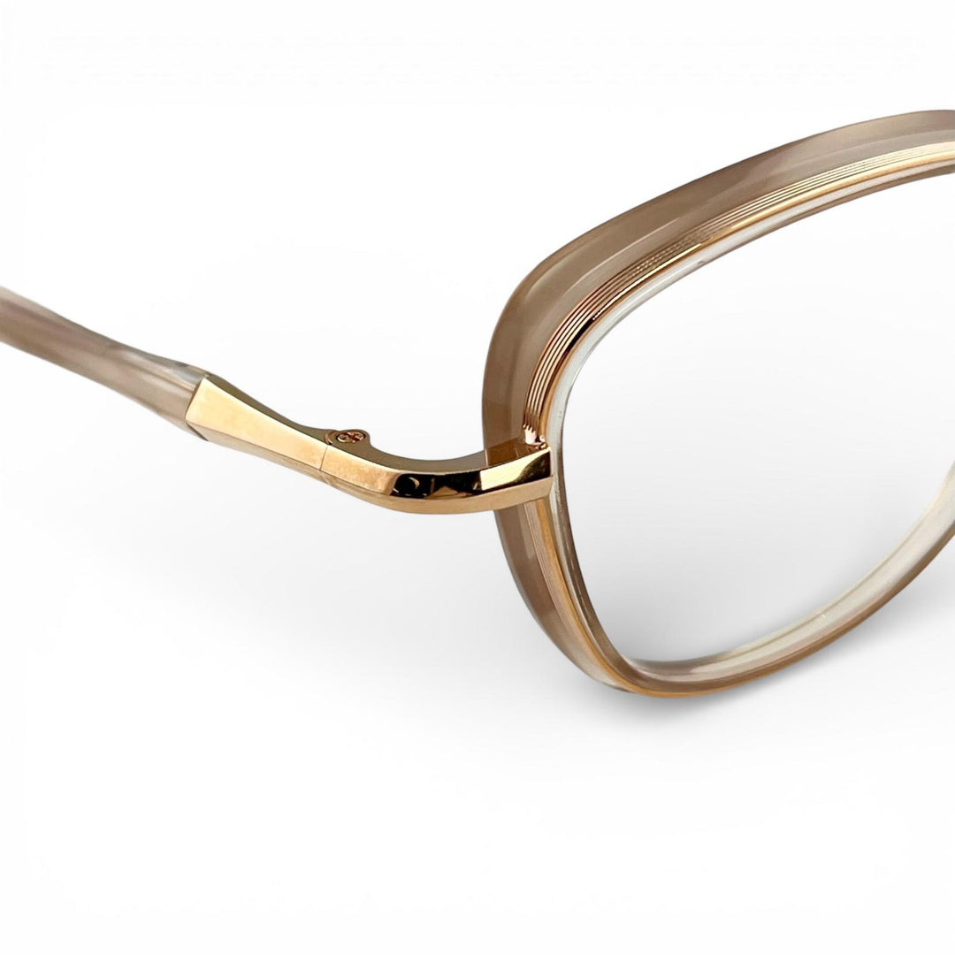 Excellent DITA Glasses LITAVU Pink gold Women DTX444