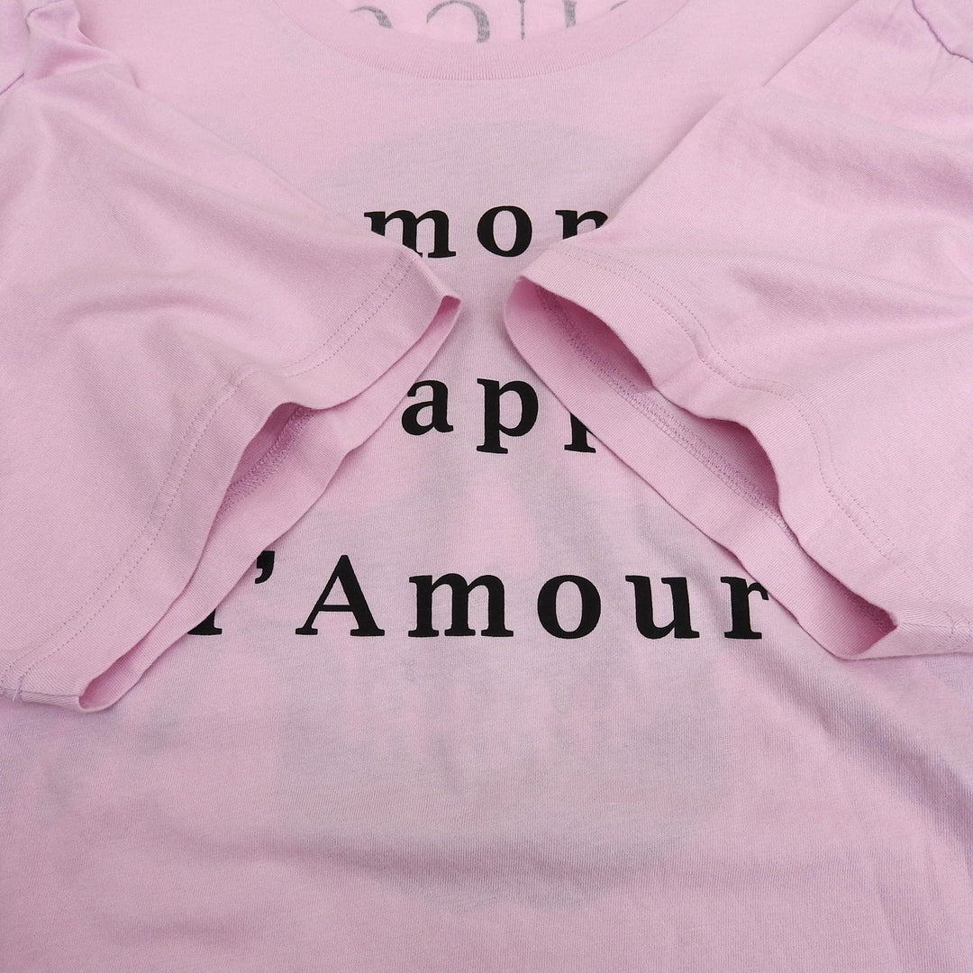 Pristine GUCCI Short sleeve T-shirt pink cotton mens S 539081