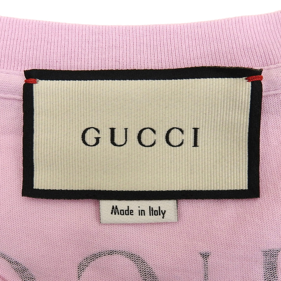 Pristine GUCCI Short sleeve T-shirt pink cotton mens S 539081