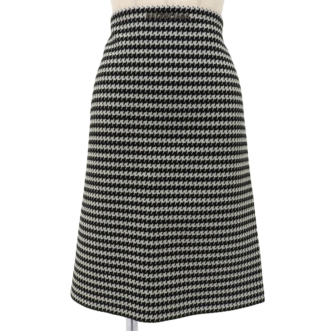 Excellent BALENCIAGA Tight Skirt black wool Women 36 528505
