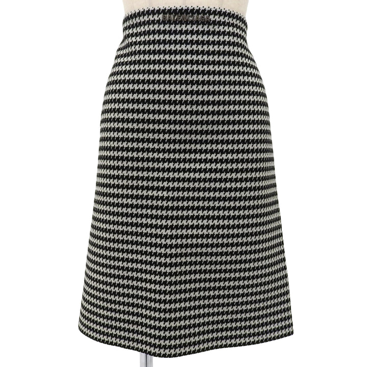 Excellent BALENCIAGA Tight Skirt black wool Women 36 528505