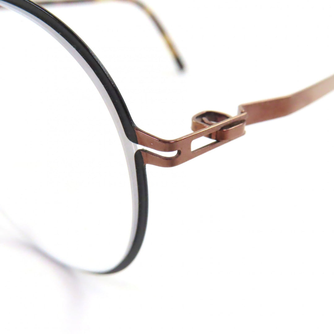 Excellent MYKITA Glasses LITE ALMETA Two Bridge Round black mens