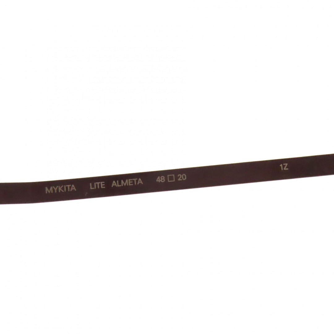 Excellent MYKITA Glasses LITE ALMETA Two Bridge Round black mens