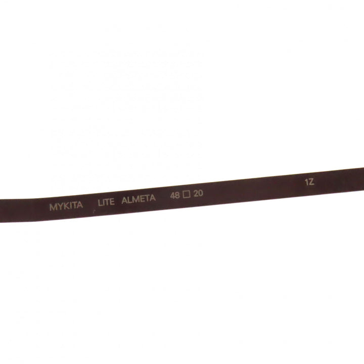 Excellent MYKITA Glasses LITE ALMETA Two Bridge Round black mens