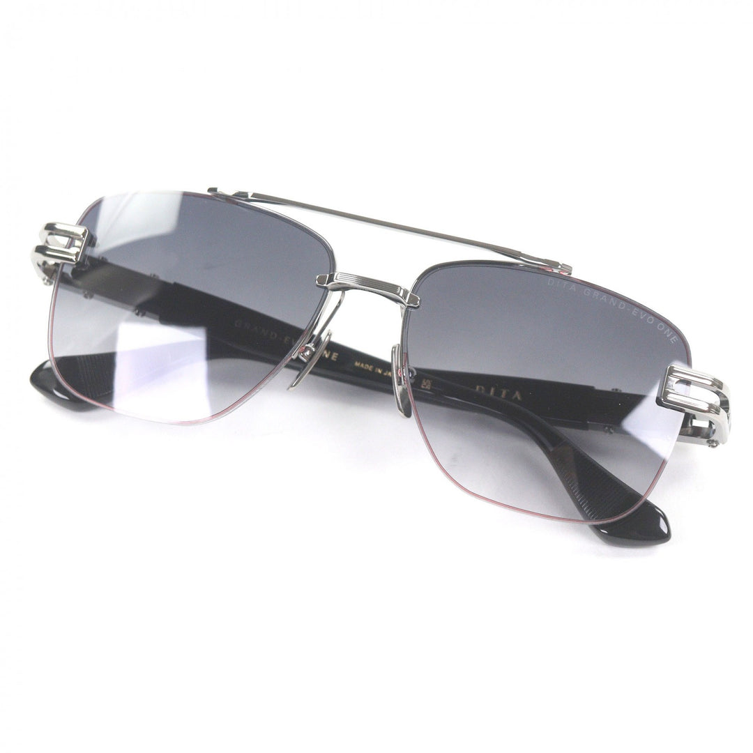 Pristine DITA sunglasses GRAND-EVO ONE Two Bridges Silver mens DTS138-A-03
