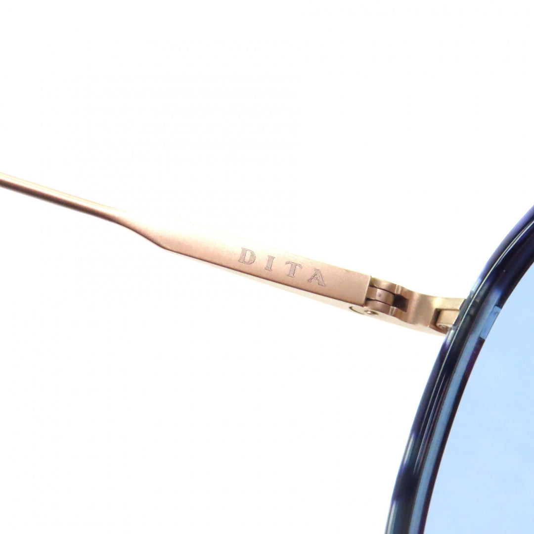 Excellent DITA sunglasses AVIATIA-ONE Clear blue mens DTS456