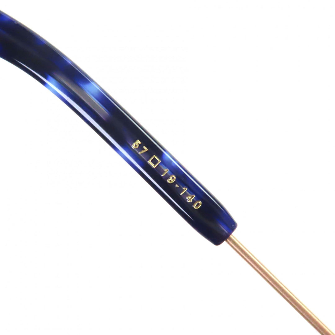 Excellent DITA sunglasses AVIATIA-ONE Clear blue mens DTS456