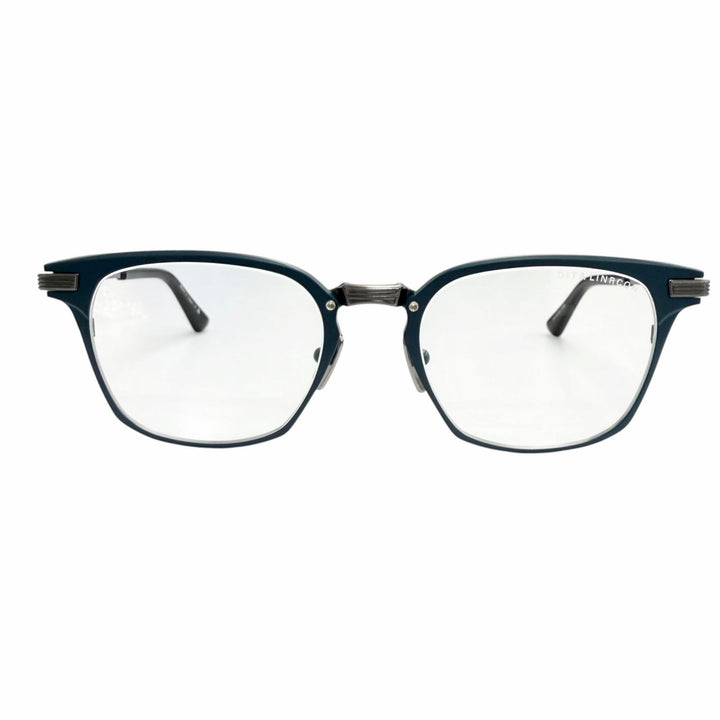 Pristine DITA Glasses LINRCON Square Matt blue mens DTX167-A-03