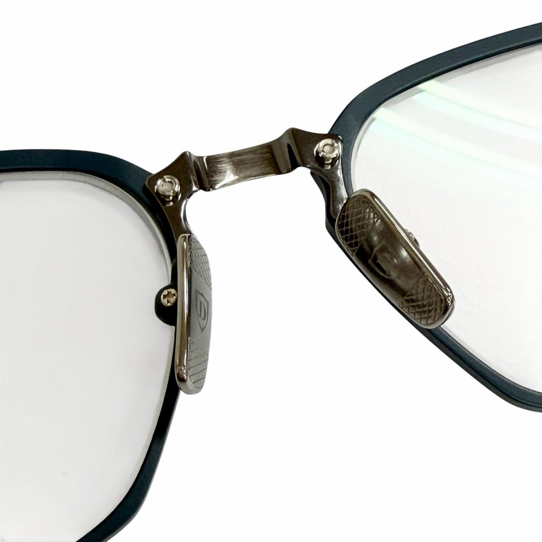 Pristine DITA Glasses LINRCON Square Matt blue mens DTX167-A-03