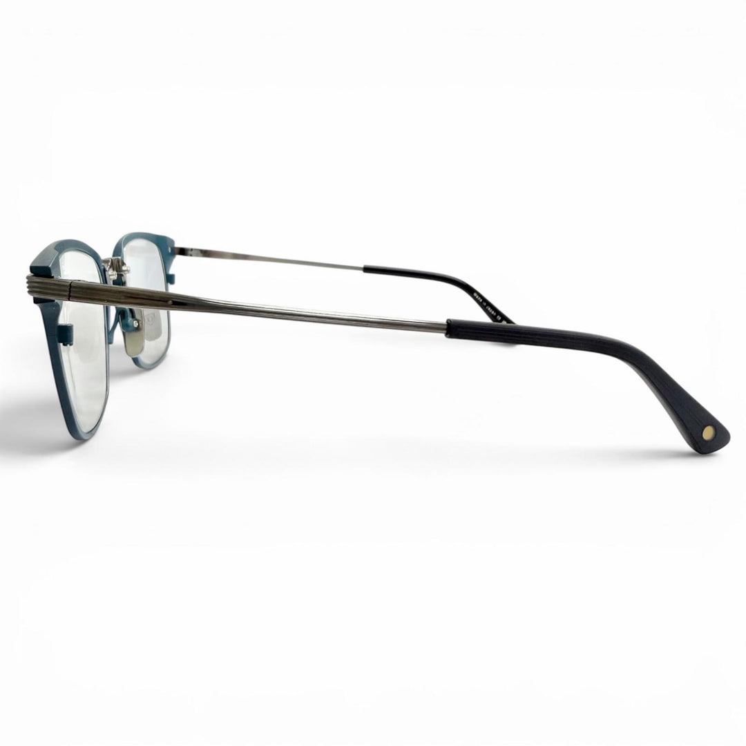 Pristine DITA Glasses LINRCON Square Matt blue mens DTX167-A-03