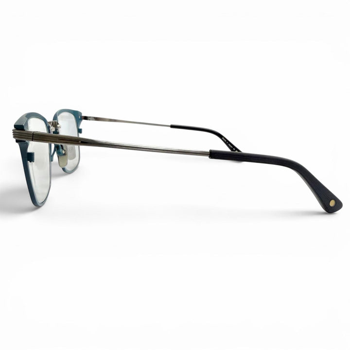 Pristine DITA Glasses LINRCON Square Matt blue mens DTX167-A-03