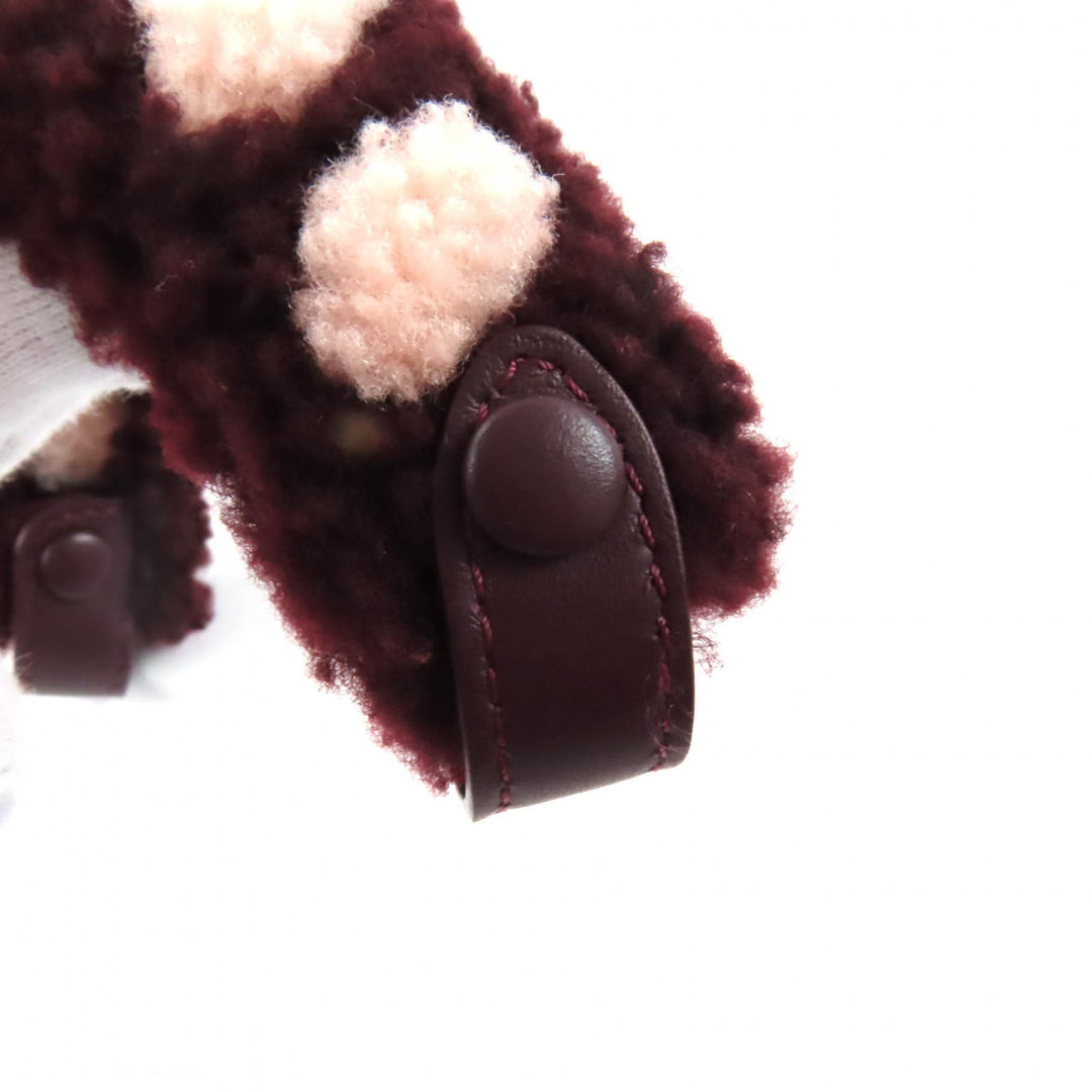 Great FENDI Other accessories Bordeaux Mouton Women