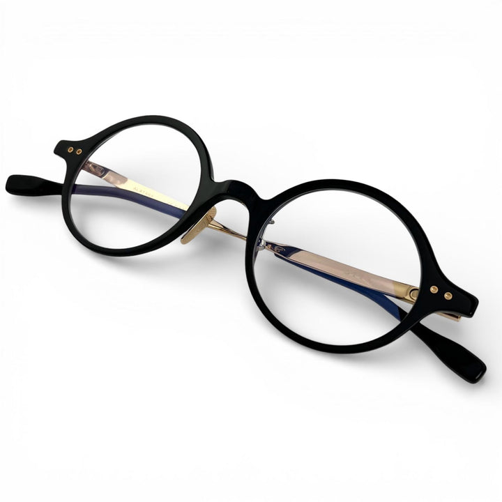Pristine DITA Glasses ALATARA round black Women DTX469