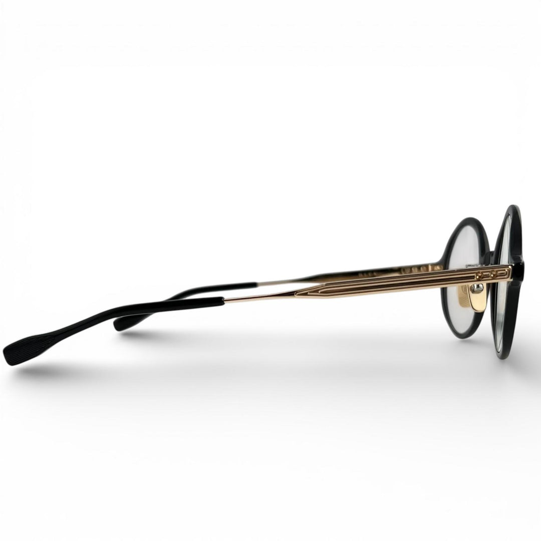 Pristine DITA Glasses ALATARA round black Women DTX469