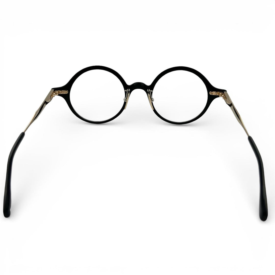 Pristine DITA Glasses ALATARA round black Women DTX469