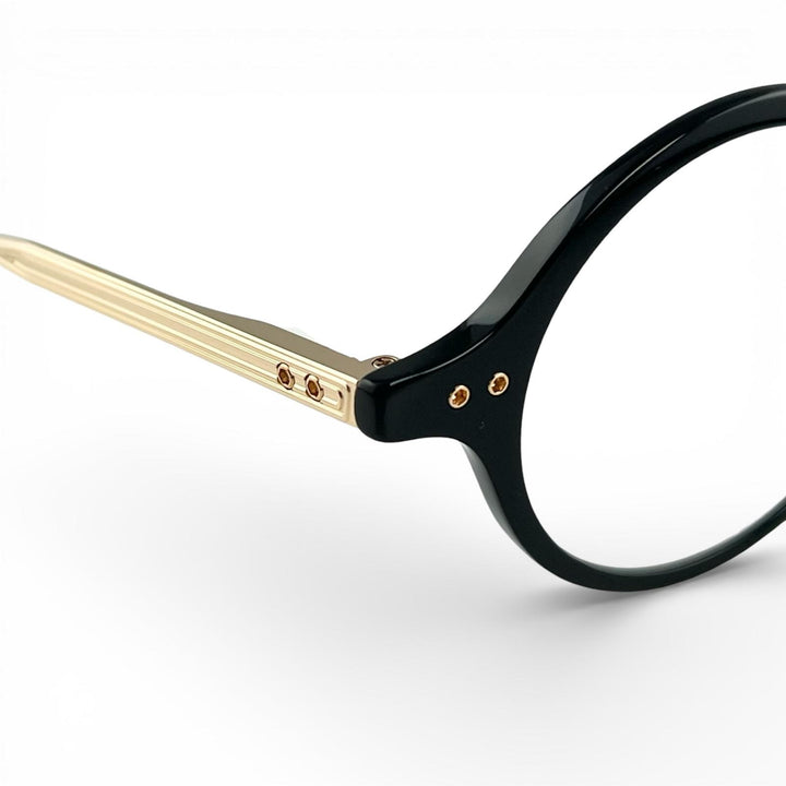 Pristine DITA Glasses ALATARA round black Women DTX469