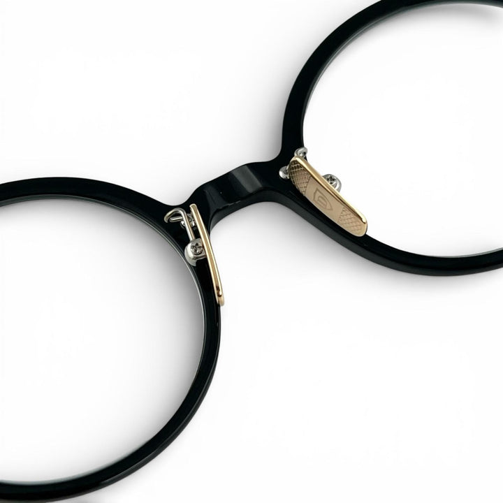 Pristine DITA Glasses ALATARA round black Women DTX469
