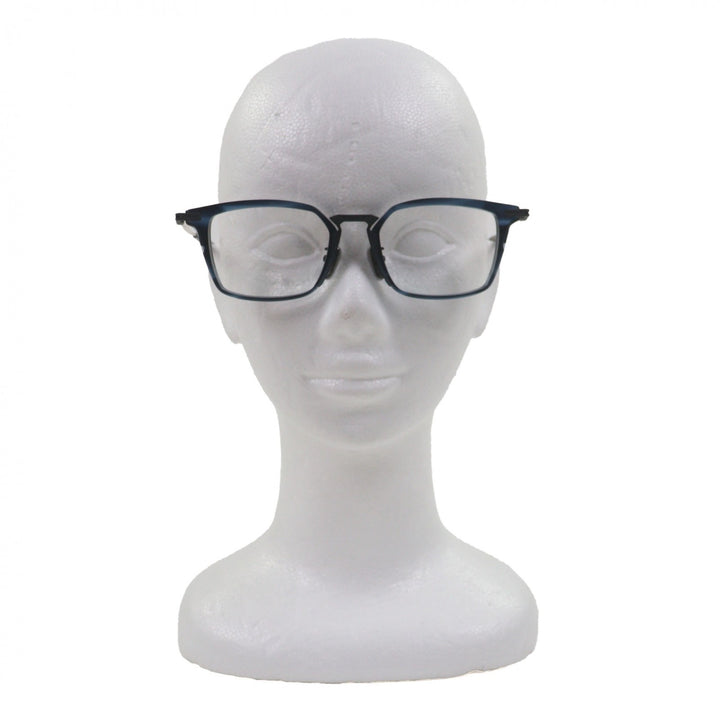 Excellent DITA Glasses AEGEUS-TWO Marble Square Clear blue mens DTX446-A-03