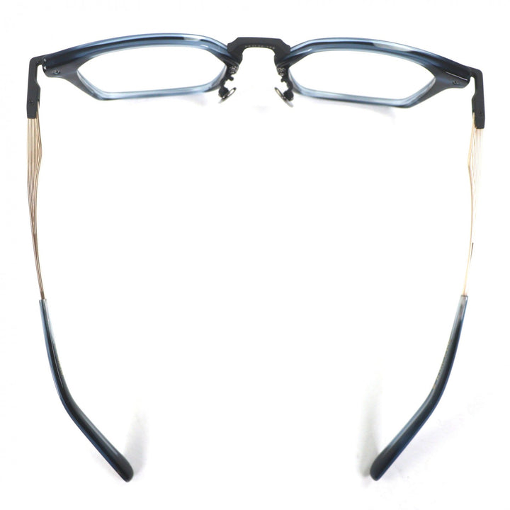 Excellent DITA Glasses AEGEUS-TWO Marble Square Clear blue mens DTX446-A-03