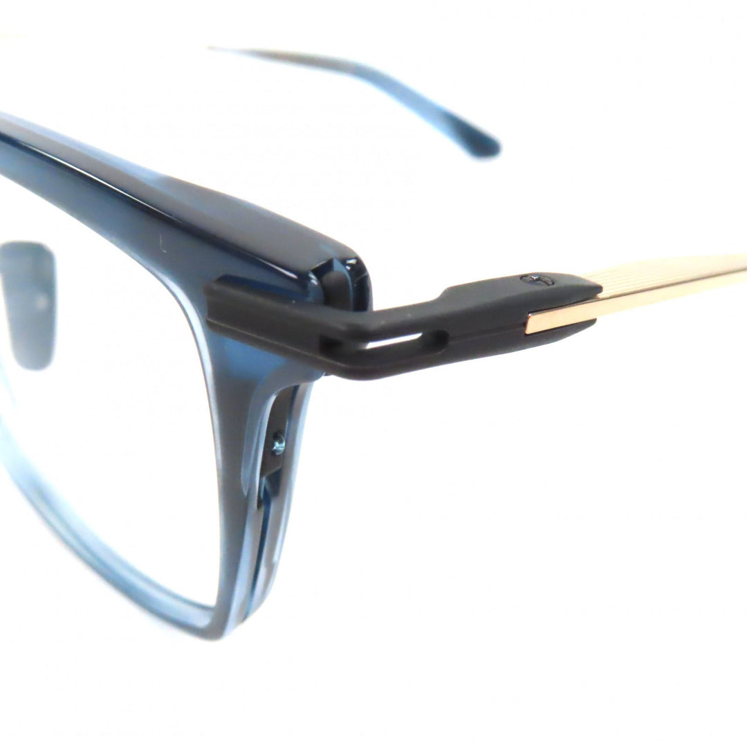Excellent DITA Glasses AEGEUS-TWO Marble Square Clear blue mens DTX446-A-03