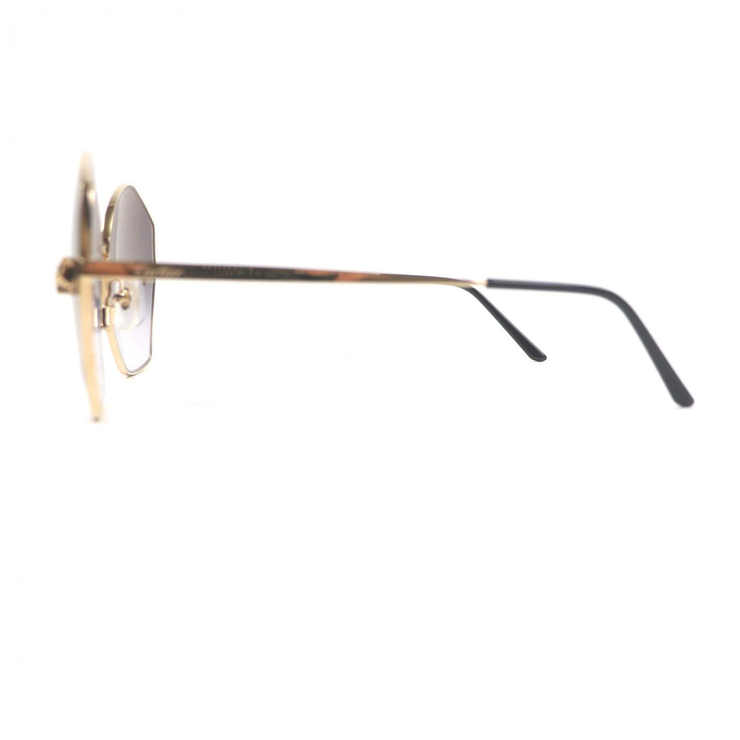 Excellent Cartier sunglasses PANTHERE de Cartier gold mens CT0356S