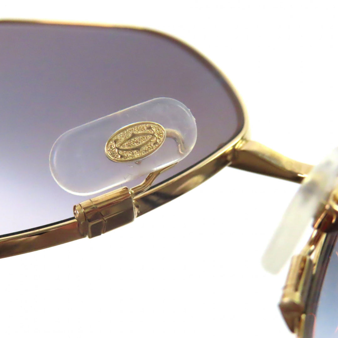 Excellent Cartier sunglasses PANTHERE de Cartier gold mens CT0356S