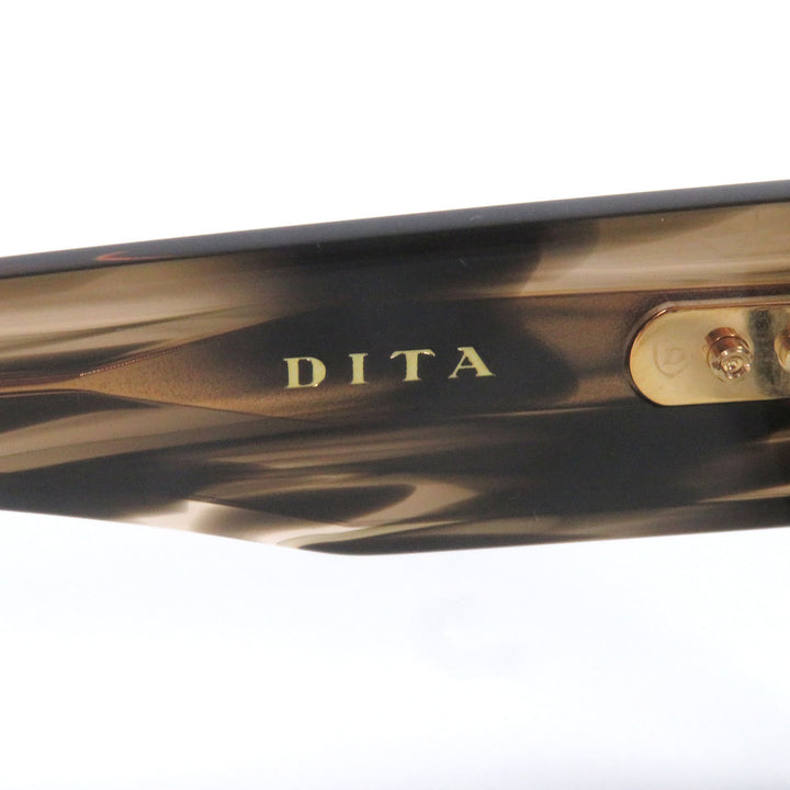 新品 DITA メガネ LEVELE クリアブラウン メンズ DTX739-A-02AF