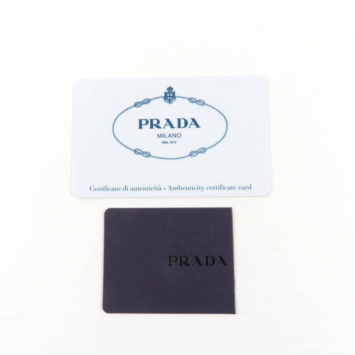 優れたPRADAその他のアクセサリーAirpodsケースブラックサフィアーノレザー1ZD002