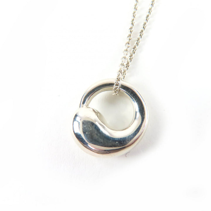 Great TIFFANY&Co. Necklace Eternal Circle TIFFANY&Co. Necklace Silver 925 Women