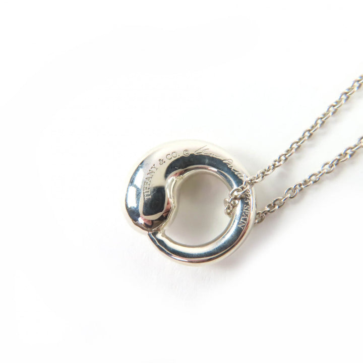 Great TIFFANY&Co. Necklace Eternal Circle TIFFANY&Co. Necklace Silver 925 Women