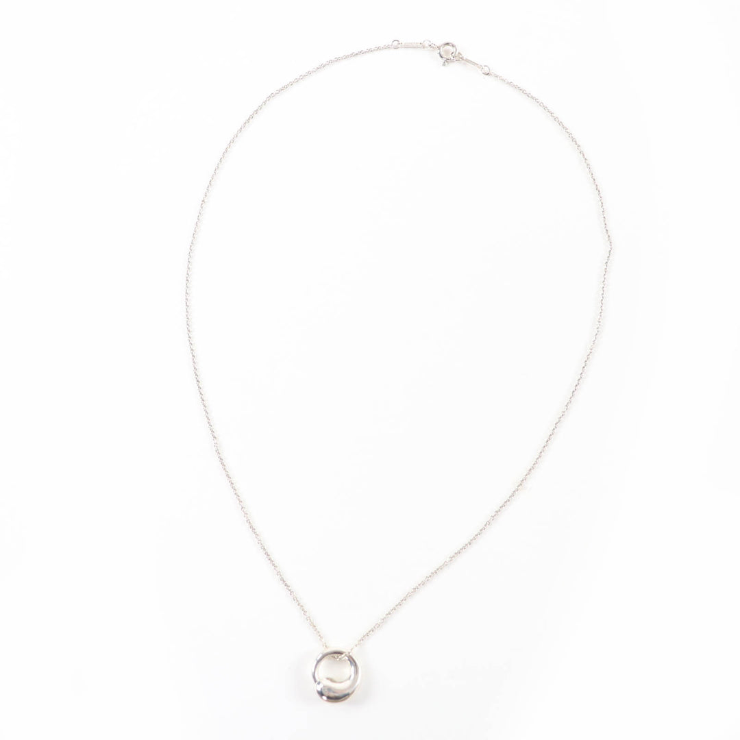 Great TIFFANY&Co. Necklace Eternal Circle TIFFANY&Co. Necklace Silver 925 Women