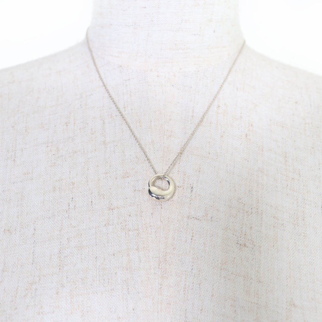 Great TIFFANY&Co. Necklace Eternal Circle TIFFANY&Co. Necklace Silver 925 Women