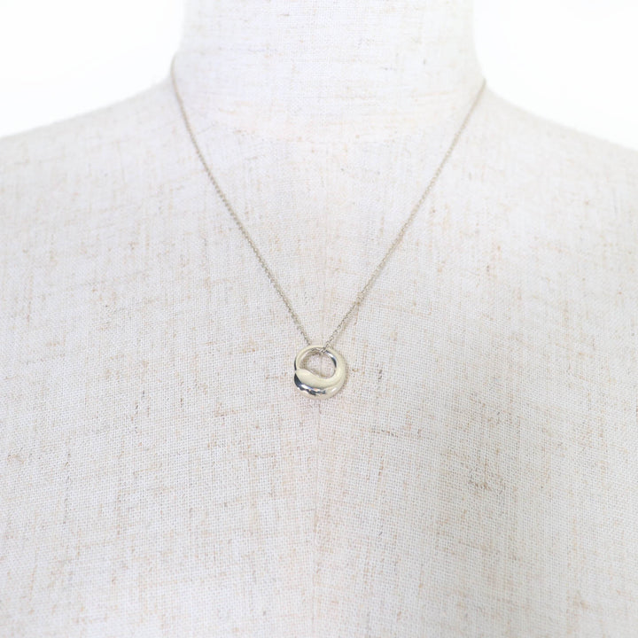 Great TIFFANY&Co. Necklace Eternal Circle TIFFANY&Co. Necklace Silver 925 Women