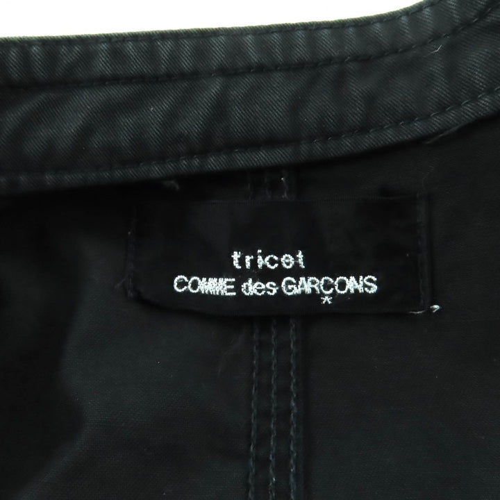 Great tricot COMME des GARCONS Jacket black cotton Women TE-J028