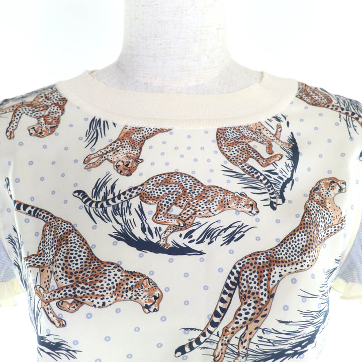 Pristine HERMES tops Multi silk Women 40 5E2821DS