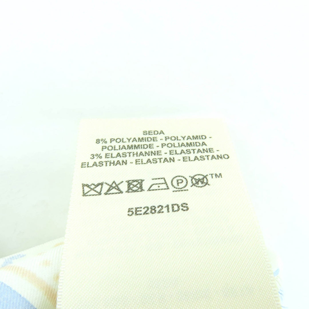 爱马仕 (HERMES) 女士多色真丝上衣，尺码 40，5E2821DS，成色极佳。