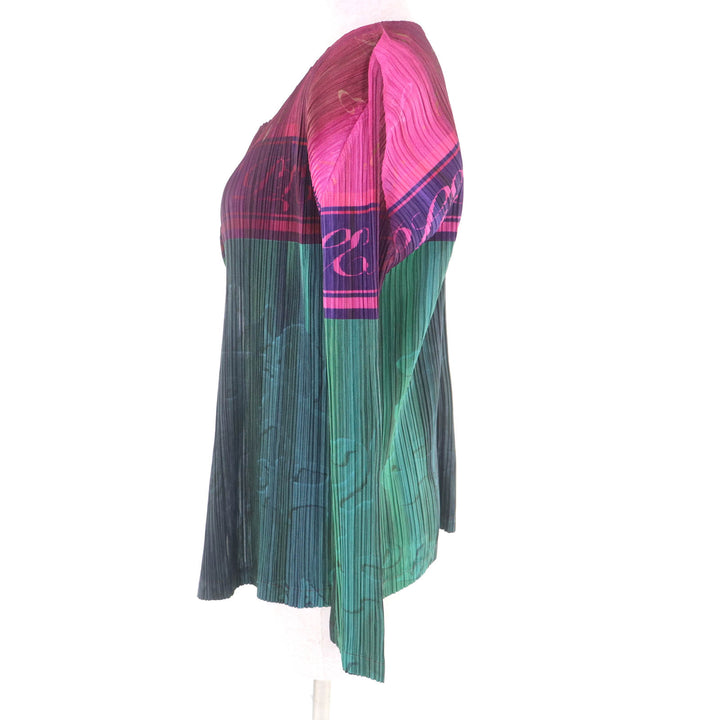 Excellent PLEATS PLEASE cardigan Multi polyester Women 3 PP83-J0674
