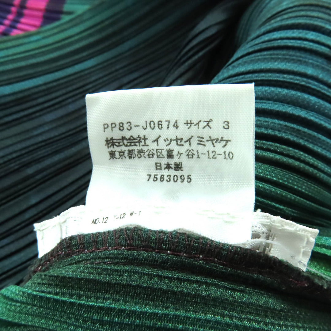 Excellent PLEATS PLEASE cardigan Multi polyester Women 3 PP83-J0674