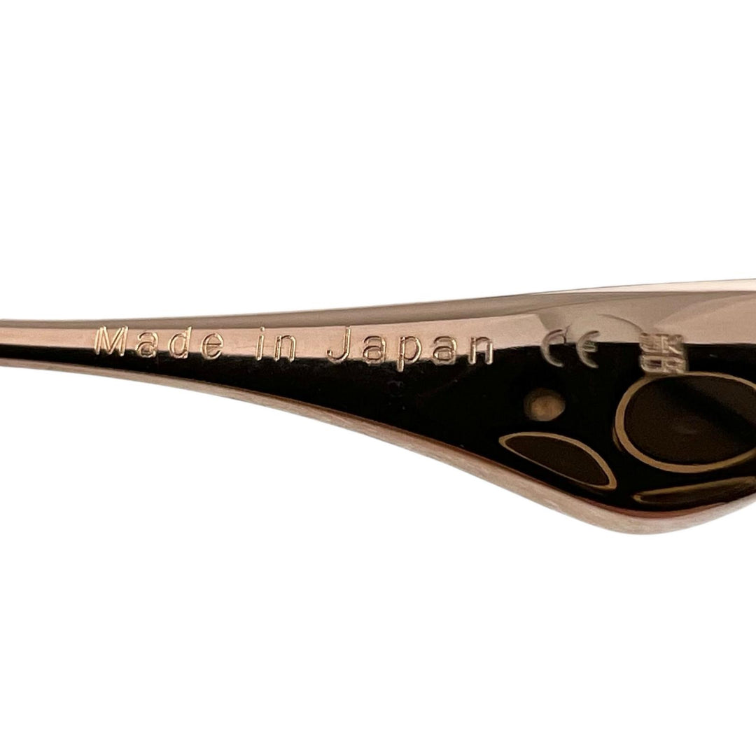 Excellent DITA Glasses BEHCKA Square Rose gold titanium Women DTX196