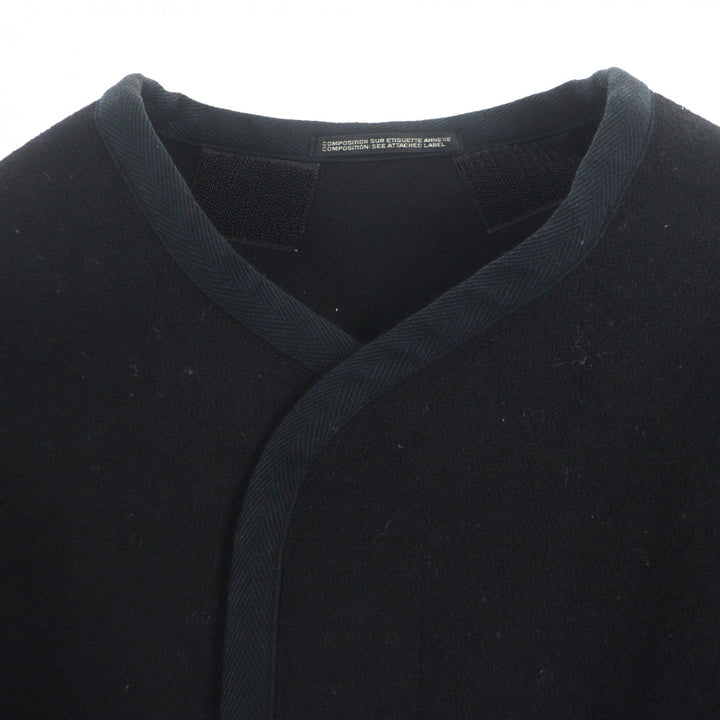 グレート ヨウジヤマモト プールオム ARMY MELTON COAT ブラック ウール メンズ 3 HX-D27-126