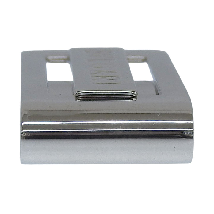 Excellent BVLGARI Money clip With logo bill clip Silver SV925 mens 34895