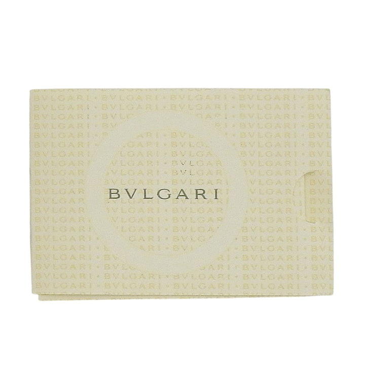 Excellent BVLGARI Money clip With logo bill clip Silver SV925 mens 34895