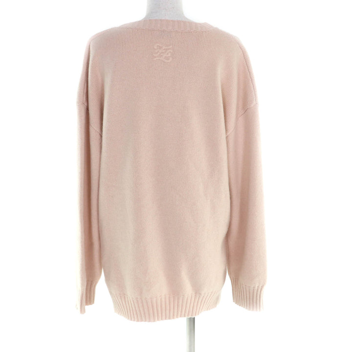 Great FENDI sweater pink cashmere Women 40 FZX698