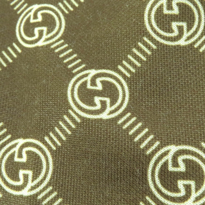 新品 GUCCI パンツ ブラウン ポリエステル レディース 671496