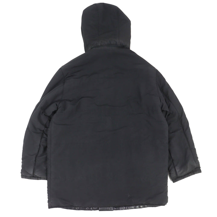 Fair Salvatore Ferragamo coat Gancini Reversible Padded Hooded Leather 48
