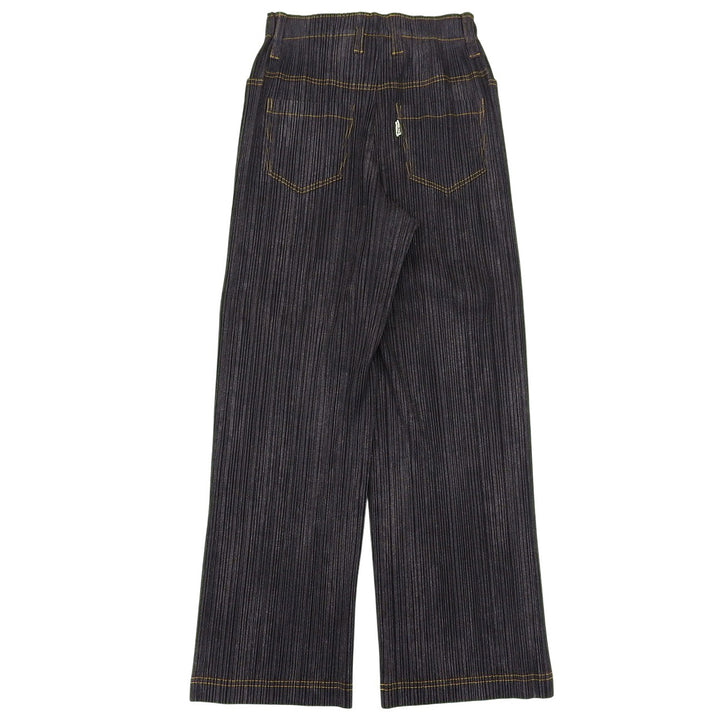 Excellent PLEATS PLEASE Pants Dark gray polyester Women 1 PP75-JF022