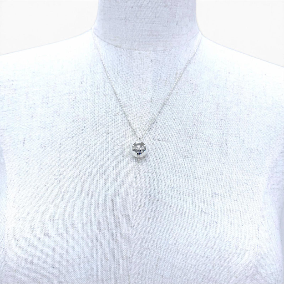 Great TIFFANY&Co. Necklace Ball Necklace Accessories Silver AG925 Women