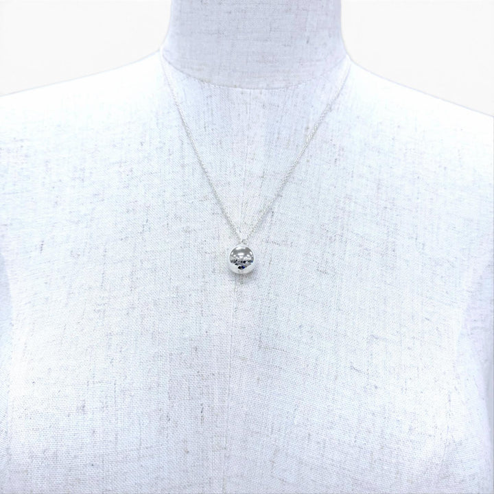 Great TIFFANY&Co. Necklace Ball Necklace Accessories Silver AG925 Women
